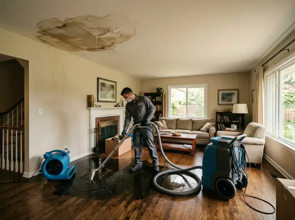 attic-pipe-burst-ceiling-drip-008 — frequently asked questions, Water Damage Restoration & Carpet Care in South Hill, NY